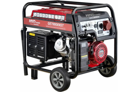 Бензиновый генератор HND GE 7000 XNST