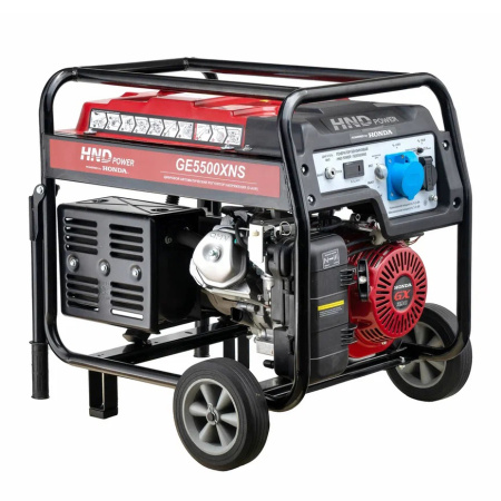 Бензиновый генератор HND GE 5500 XNS