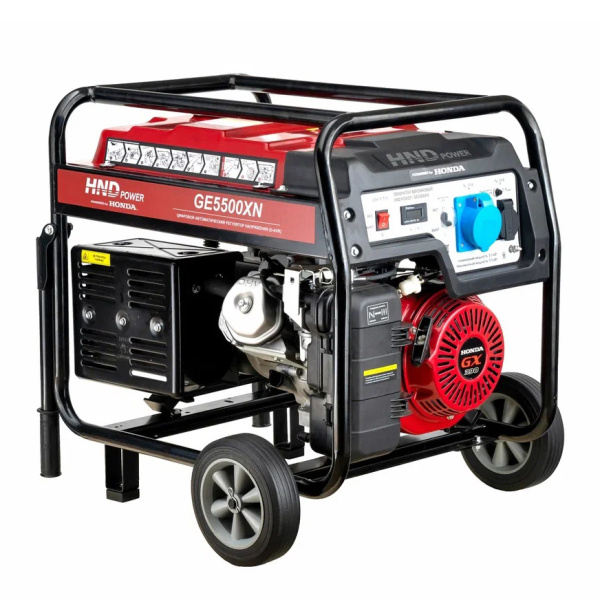 Бензиновый генератор HND GE 5500 XN