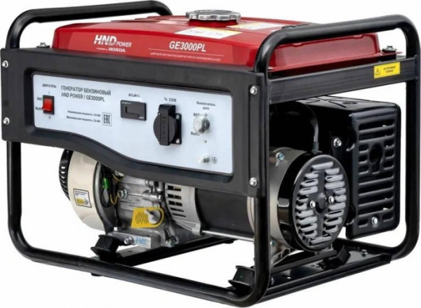 Бензиновый генератор HND GE 3000 PL